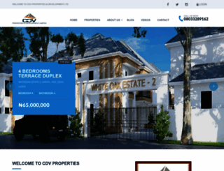 cdvproperties.com screenshot