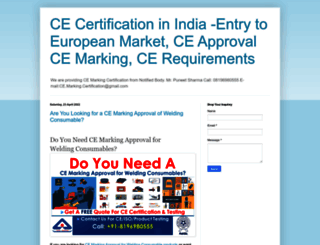 ce-marking-india.blogspot.com screenshot