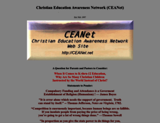 ceanet.net screenshot