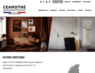 ceanothe.com screenshot