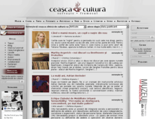 ceascadecultura.ro screenshot