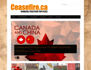 ceasefire.ca screenshot