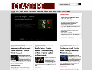 ceasefiremagazine.co.uk screenshot