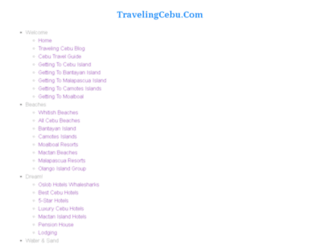 cebu-bluewaters.com screenshot