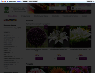 cebulki-kwiatowe.pl screenshot