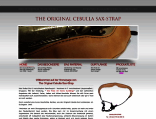 cebulla-saxstrap.de screenshot