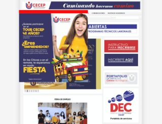cecep.edu.co screenshot