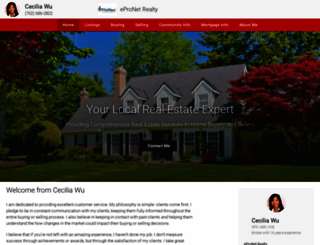 ceciliawuhomes.com screenshot