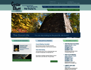 cedarbluff-al.org screenshot