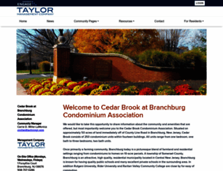 cedarbrookatbranchburg.com screenshot