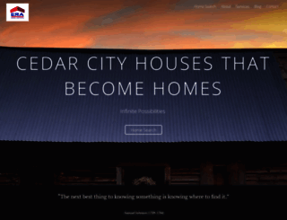 cedarcityhouses.com screenshot