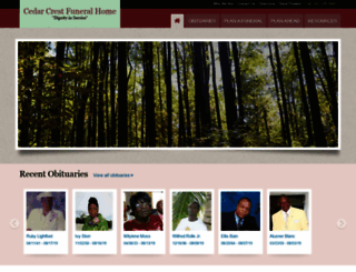 cedarcrestfh.com screenshot