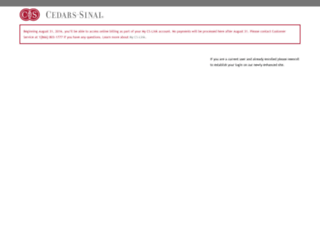 cedars-sinai.patientsimple.com screenshot