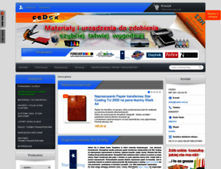 cedex.com.pl screenshot