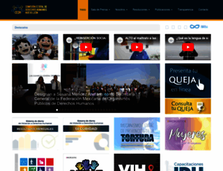 cedhnl.org.mx screenshot