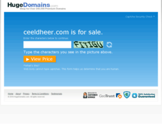 ceeldheer.com screenshot