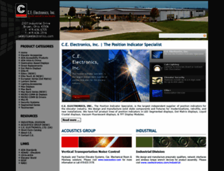 ceelectronics.com screenshot
