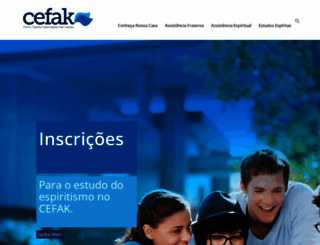 cefak.org.br screenshot