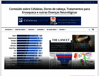 cefaleias.com.br screenshot