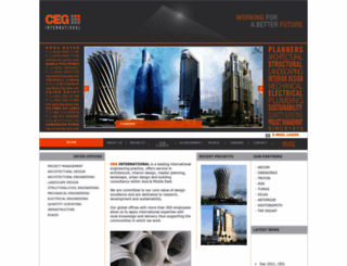 ceg-qatar.com screenshot