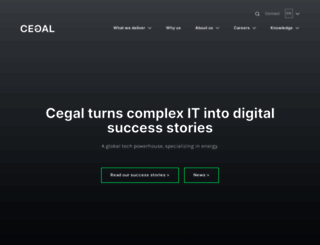 cegal.com screenshot