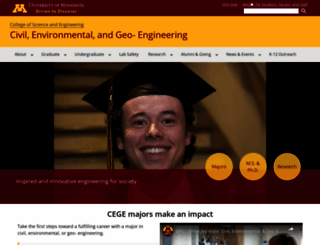 cege.umn.edu screenshot