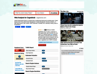 cegeduhub.com.cutestat.com screenshot