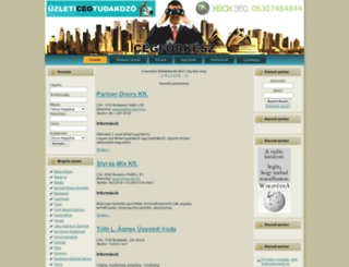 cegfurkesz.com screenshot