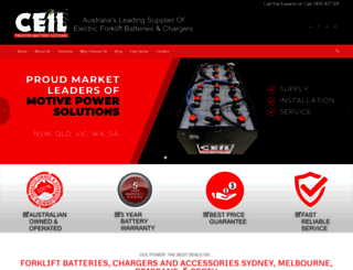 ceilpower.com.au screenshot