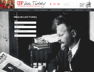ceipleontrotsky.org screenshot