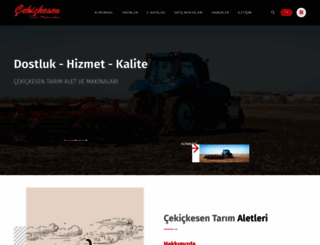 cekickesen.com.tr screenshot