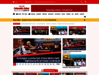 cekmekoyhaber.com.tr screenshot