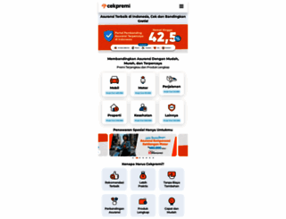 cekpremi.com screenshot