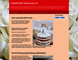 celebrant-services-ni.co.uk screenshot