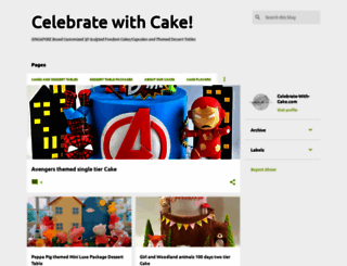 celebrate-with-cake.com screenshot
