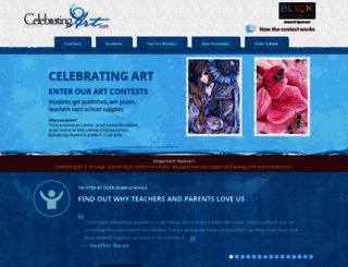 celebratingart.com screenshot