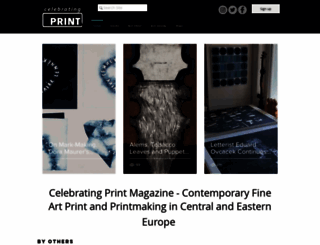 celebratingprint.com screenshot