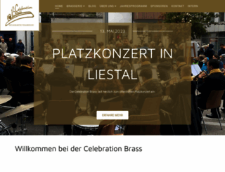 celebration-brass.ch screenshot