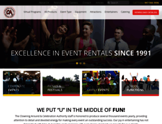 celebrationauthority.com screenshot