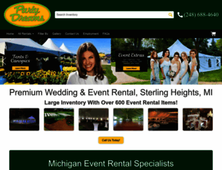 celebrationsrental.com screenshot