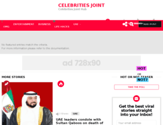 celebritiesjoint.com screenshot