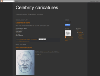 celebrity-caricatures.blogspot.com screenshot