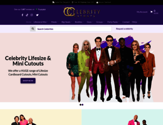 celebrity-cutouts.co.uk screenshot