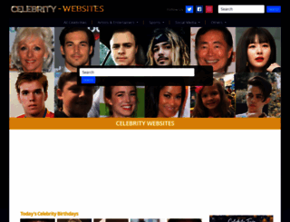celebrity-websites.com screenshot