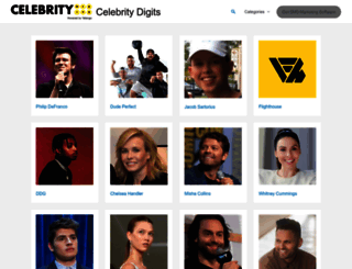 celebritydigits.com screenshot