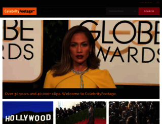 celebrityfootage.com screenshot