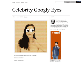 celebritygoogly.com screenshot