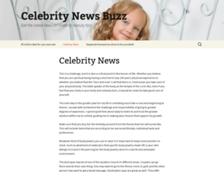 celebritynewsbuzz.com screenshot