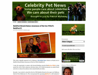 celebritypetnews.com screenshot