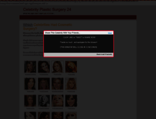 celebrityplasticsurgery24.com screenshot